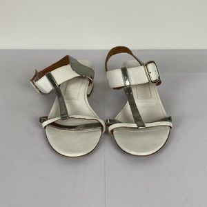 Lanvin, Women’s White Heels, Size 10.5